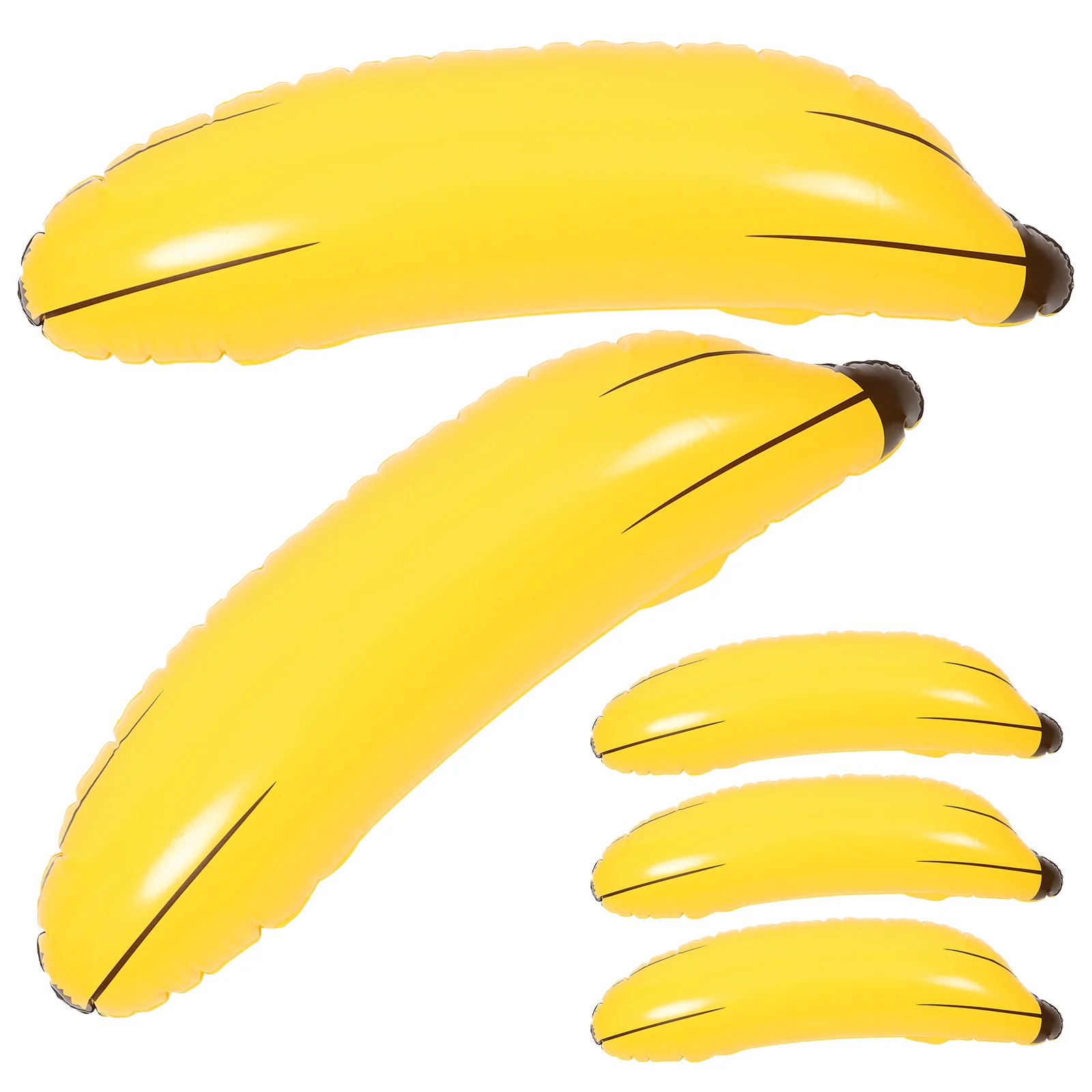 

Inflatable Banana Props PVC Toy Toys Plastic Creative Model Float Plaything Food
