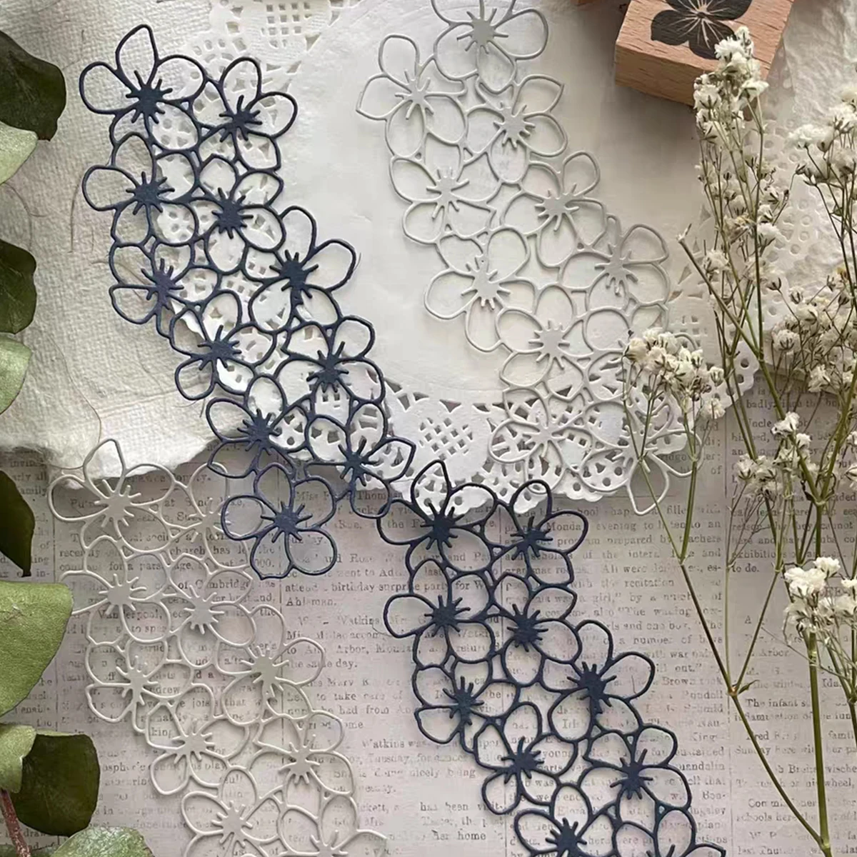 Layers Tulips Flower Cutting Dies Diy Crafting Scrapbooking - Australia