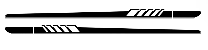 2 X Per Peugeot 307 206 308 407 207 3008 208 508 2008 301 408 607 4008 5008 Auto Lato Lungo Della Banda Sticker Tuning Auto Accessori