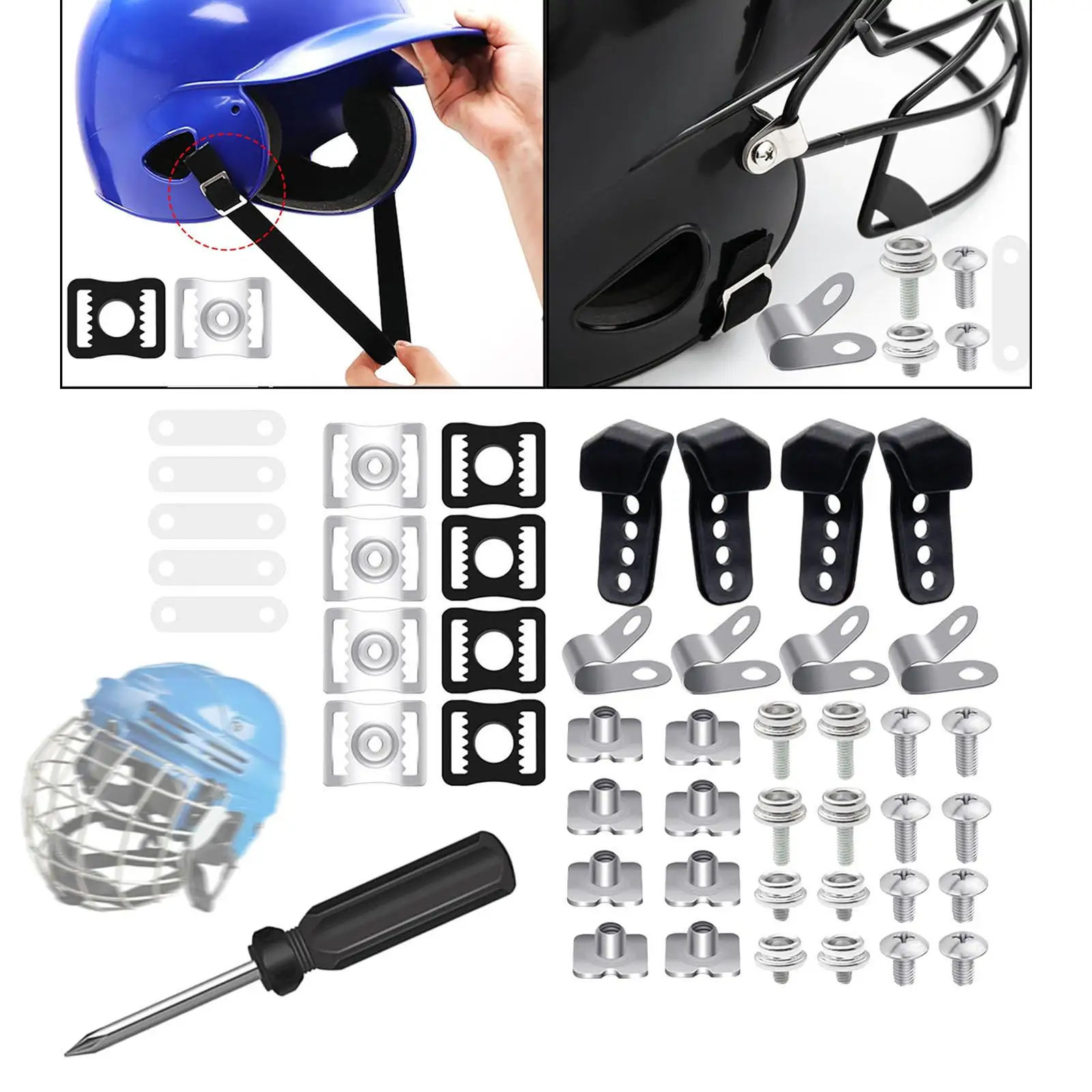 Hockey Helmet Repair Kits & Parts