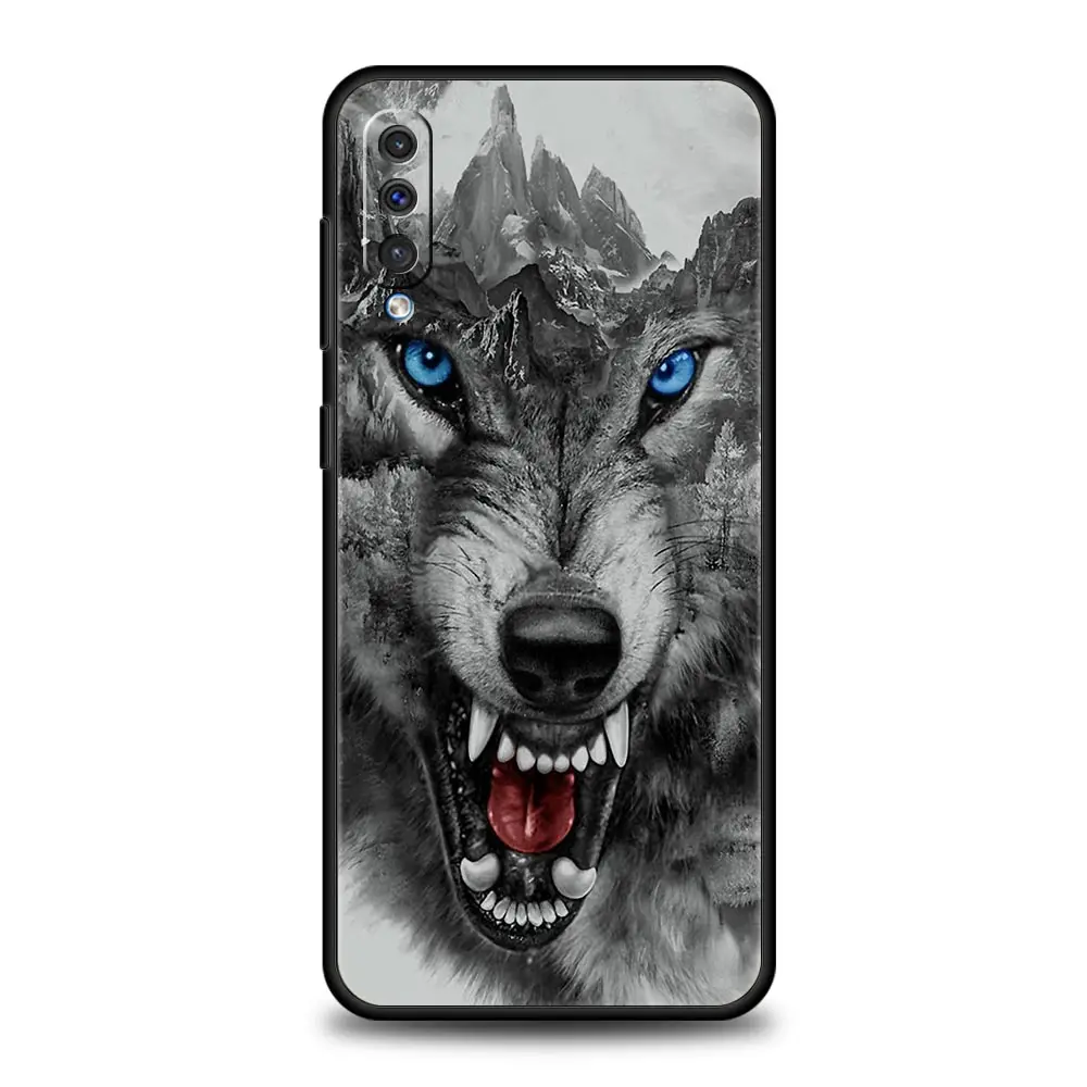 Fierce Lion Tiger King Silicone Phone Case Cover