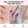 1pc Nail Rhinestone Glue Gel for Nails 30g Super Strong Adhesive Gel for Nail Gem Jewelry Glitter Crystals Beads Diamonds Charms 4