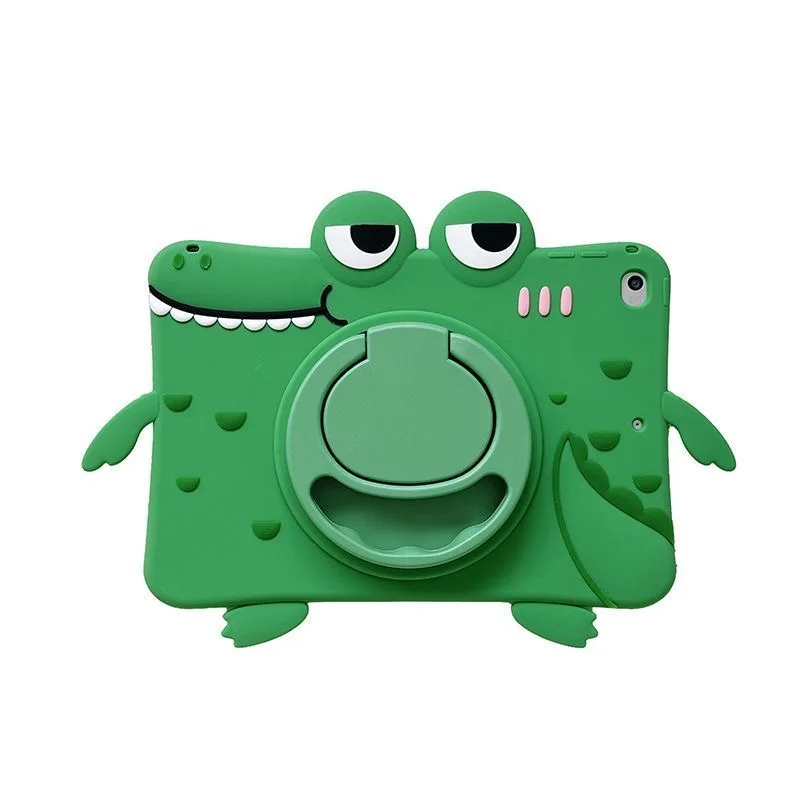 Cartoon Silicone Kids Stand Tablet Case