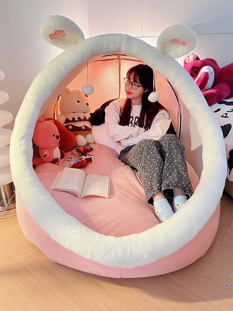 Human Doghouse Oversized Pillow Mattress Tops Sleeping Bed Home Camping Tent Children's Caveolae Space Birthday Gift Ideas