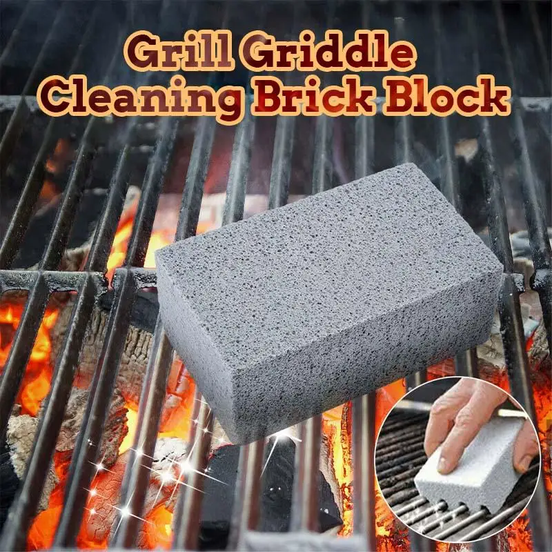 1pc/3pcs/6pcs, Bloque Limpieza Parrilla Plancha, Bloque Limpieza Parrilla  Ecológico, Piedra Limpieza Desescalado, Eliminar Manchas Parrillas Bbq  Cocinas Planas, Cepillo Limpieza Ollas Hogar, Cepillo Estufa, Cosas Cocina,  Accesorios Cocina - Patio