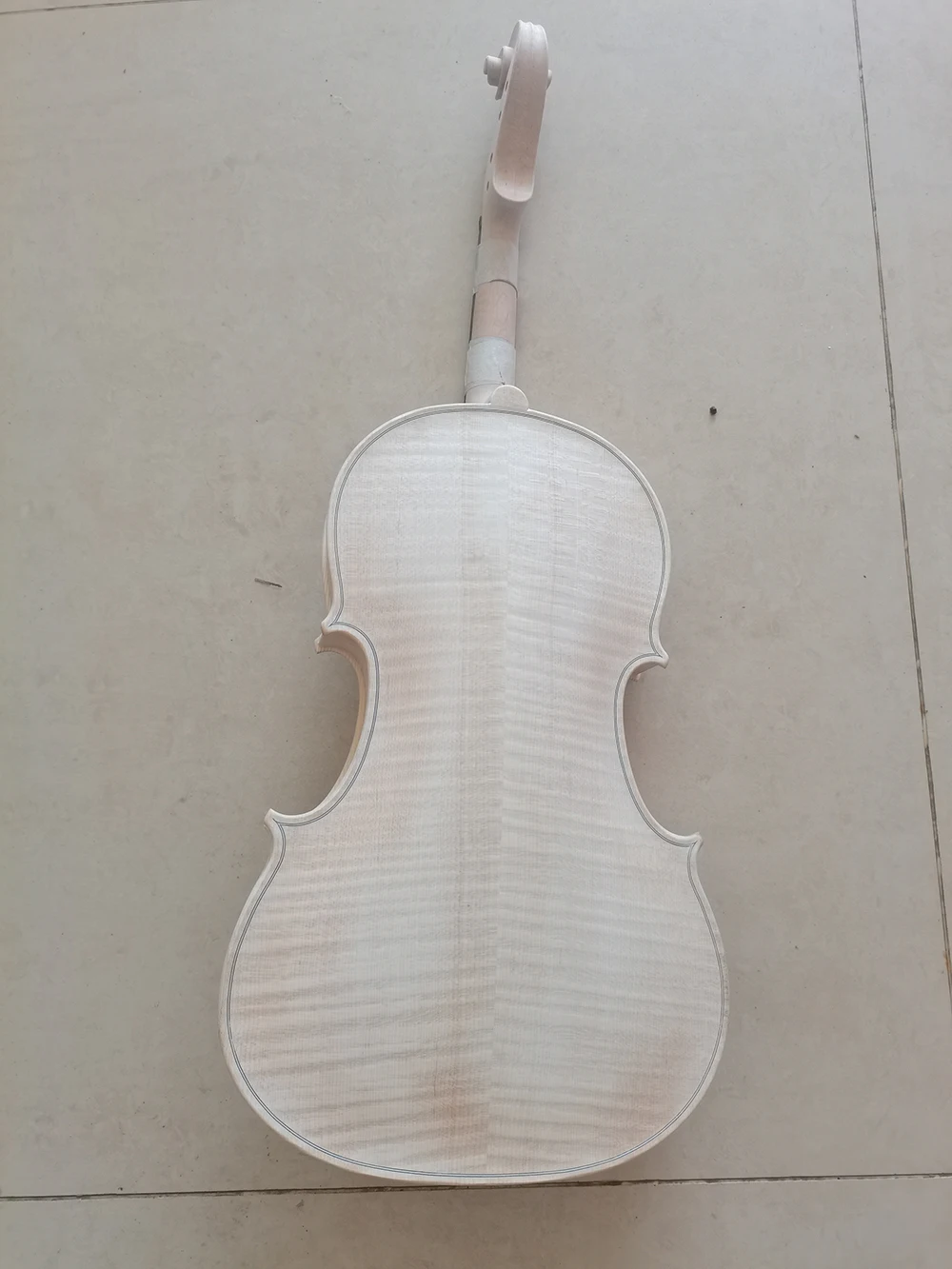 Maple Viola 15 15.5 16.5 inches 4/4 unfinished solid wood white embryo