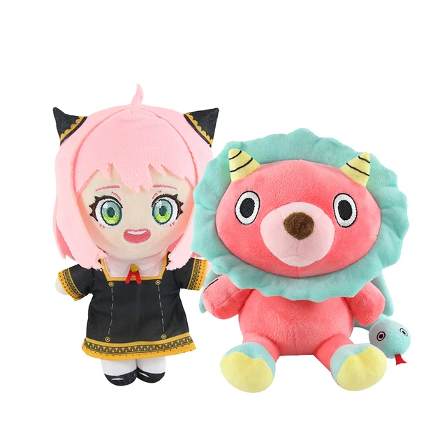 Anime Spy X Família Anya's Chimera Plush Toy Muppet Brinquedos de Pelúcia  Anya Forger 21cm Plush Brinquedos 24cm