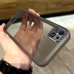 Luxury Soft Bumper Clear Back Phone Case for OPPO Reno4 Z 5G (Jtm TH)