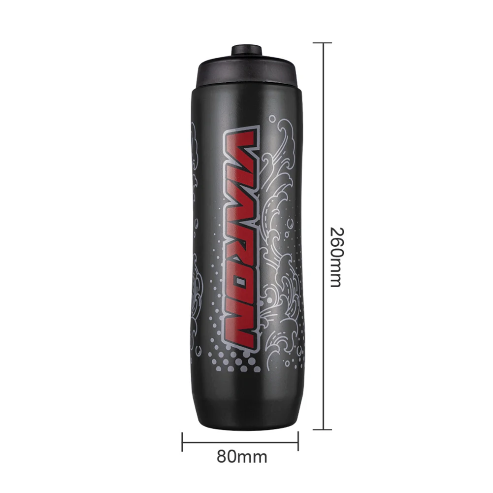 1000ml 산악 자전거 물병 휴대용 야외 사이클링 물통 누수 방지 스포츠 스퀴즈 머그 야외 스포츠 피트니스 음료 용기