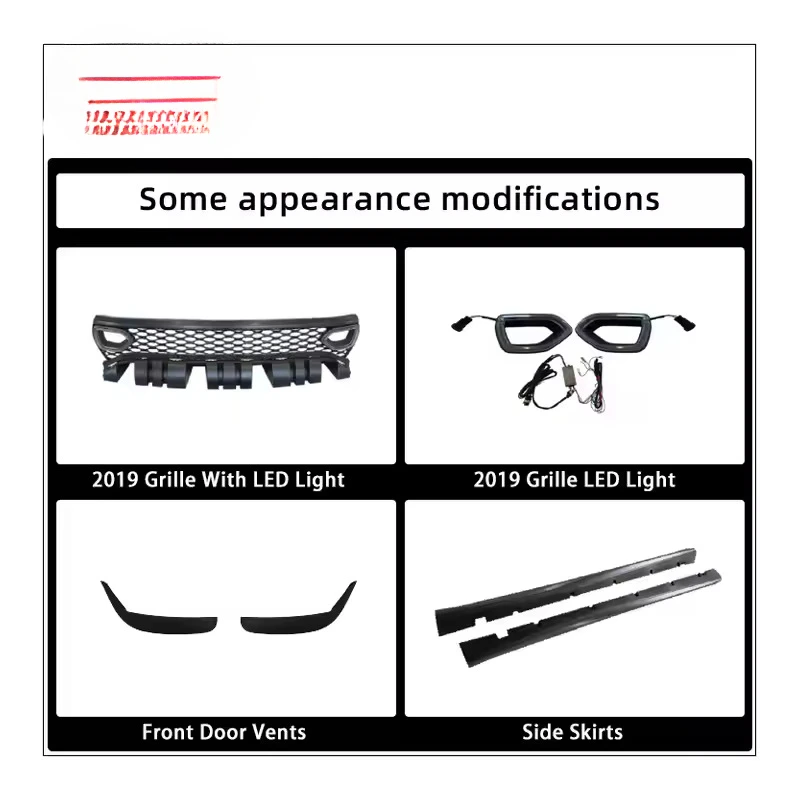 SAAR Compatible with 2021 Dodge Charger Widebody Body Kit Front and Rear Bumpers Hood