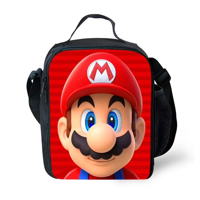 Super Mario Lunch Bag Kid's Insulated Lunch Box Waterproof – ILYBAG