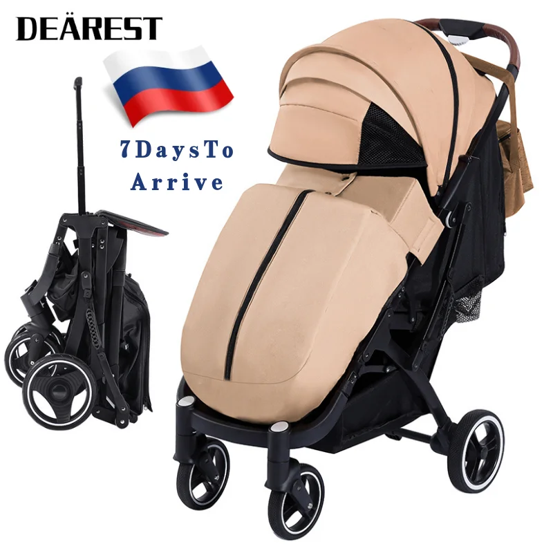 Poussette pour bébé, portable, landau pliant de chariot de voyage