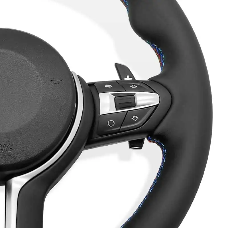 M Sports Car Steering Wheel for BMW E90 E60 E46 E81 E82 E87 E88 E89 E91 E92 E93 E61 E84 E70 E72 E71 E92 E93 M3 M5 X5 X6 X5M X6M car parts steering wheel knob steering wheel booster ball steering wheel shifter steering wheel covers steering wheel adapter steering wheel controller steering wheel paddle extension steering wheel decorative strip
