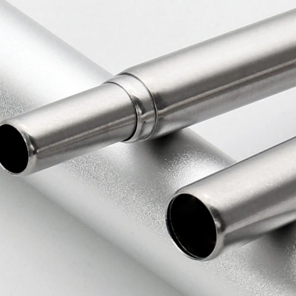 Reusable Telescopic Stainless Steel Straw Set with Cleaning Brush and Carry Case