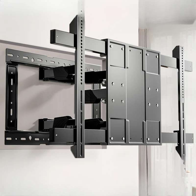 

Ultra thin TV wall mounting bracket, retractable rotating bracket, wall mounting 85/100 inches