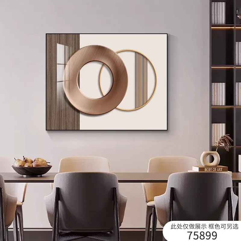 Modern luxury electric meter box decorative painting 6
