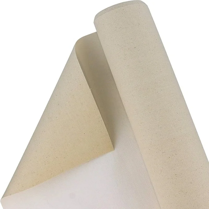 Canvas Roll 5M Linen Blended for Oil Painting Acrylic Pigments And Art Artistic Creation