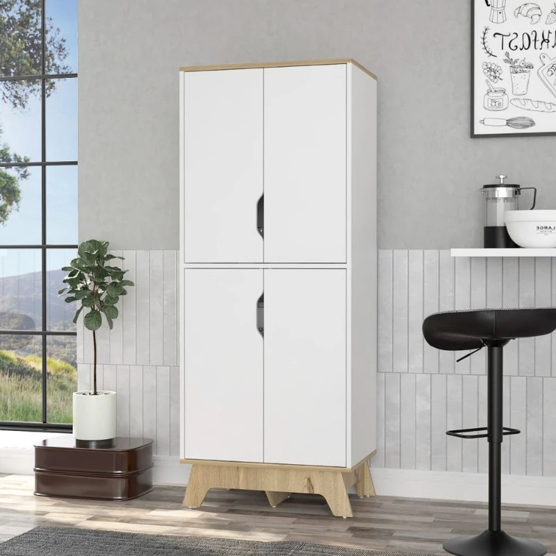 

Nordic Indoor Wood Filing Cabinets Double Doors Plain Elegant File Organizer Space Saving Document Storage Office Furniture
