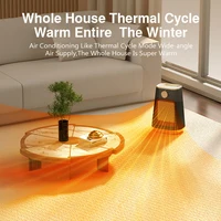Winter 1500W Electric Heater Portable Fan Heaters 110/220V PTC Ceramic Heating Mini Space Desk Heaters Warmer Machine For Room 2