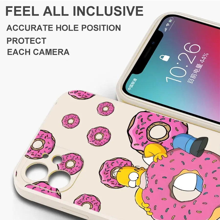 Simpson Donut Phone Cover