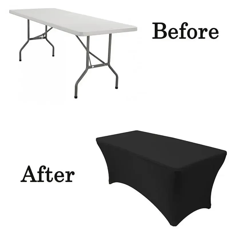Beauty Salon Massage Elastic Bed Cover High Stretch Wedding Hotel Birthday Table Cover et Cloth Table Set Tablecloth Deco