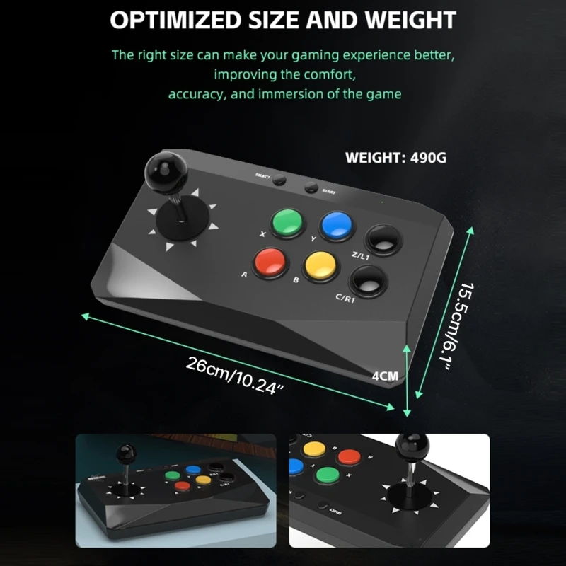 Joystick-Hitbox-teclado-Arcade-controlador-para-PC-Arcade-Hitbox ...