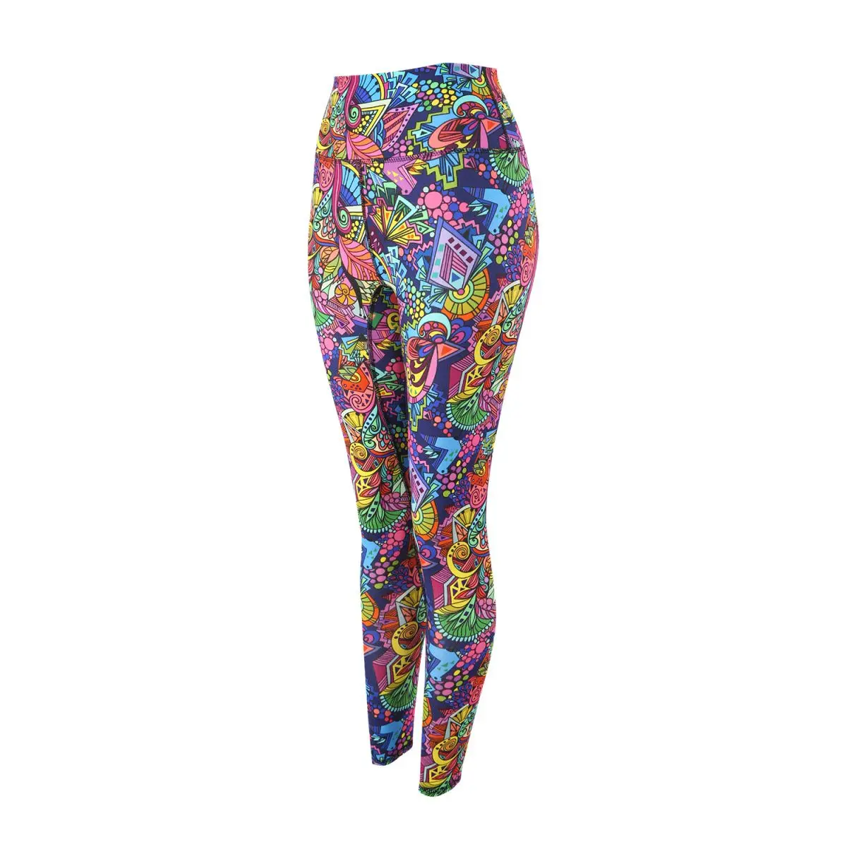 Autumn Winter Cartoon Print High Waist Yoga Leggings Sports Fitness Pants Plus Size Women Trousers