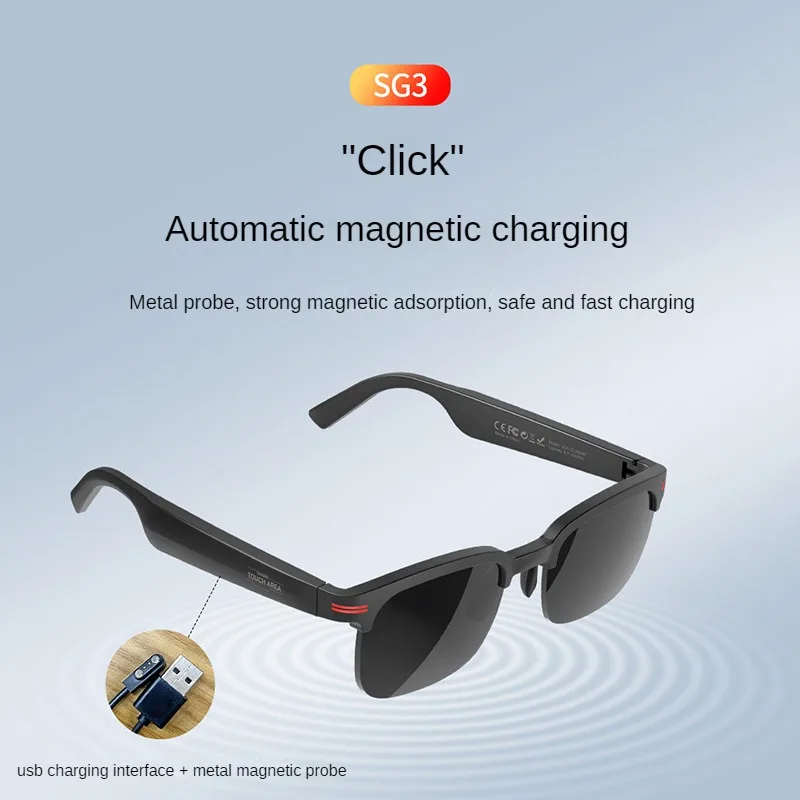 

Ultimate Wireless Bluetooth Smart Glasses for Sports with Touch Control