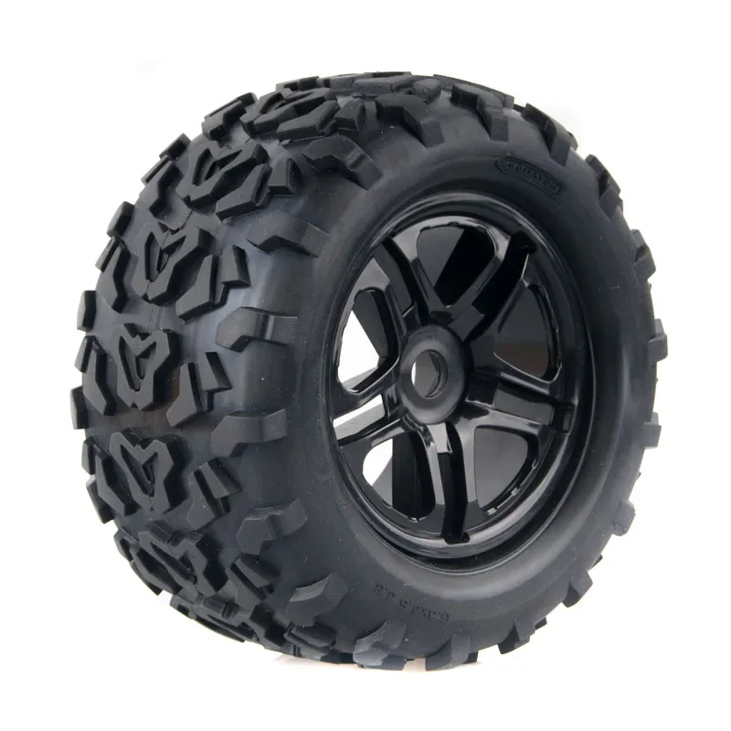 

RC 3.8inch Tires with Wheel sets For 1:8 Traxxas E-MAXX HPI Savage Flux Truck