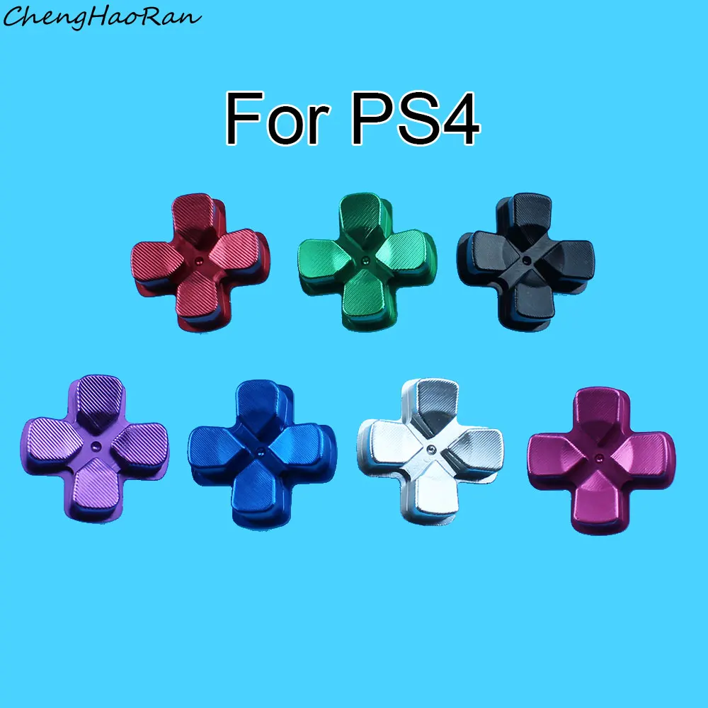 Pulsante Dpad In Metallo Da 1 Pz Pulsante Di Direzione In Alluminio Per Sony Playstation 4 Dualshock 4 Controller Ps4 Pulsante Croce D-Pad