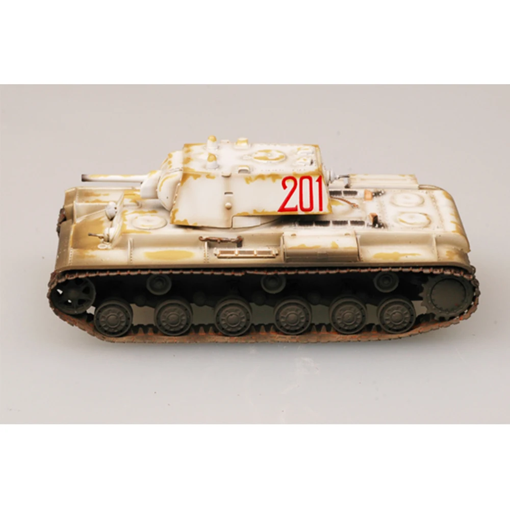 Easymodel 36279 1/72  Soviet KV-1 Heavy Tank Russian Captured Assembled Finished Military Model Static Plastic Collection Gift