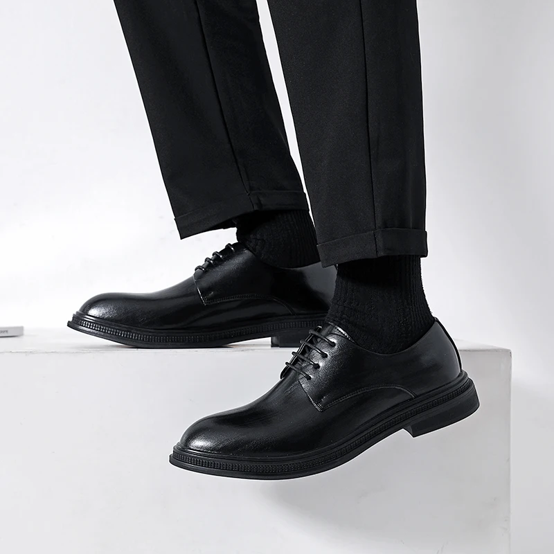 Italian Dress Shoes Men Wedding Party Shoes High Quality Casual Loafer Male Designer Flat Zapatos Hombre Plus Size 47