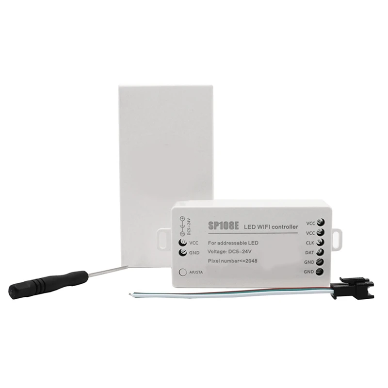 

Светодиодная лента WS2811 WS2812B SP108E, контроллер Wi-Fi, WS2813, WS2815, SK6812 и т. д., светодиодная лампа, умное приложение для беспроводного управления