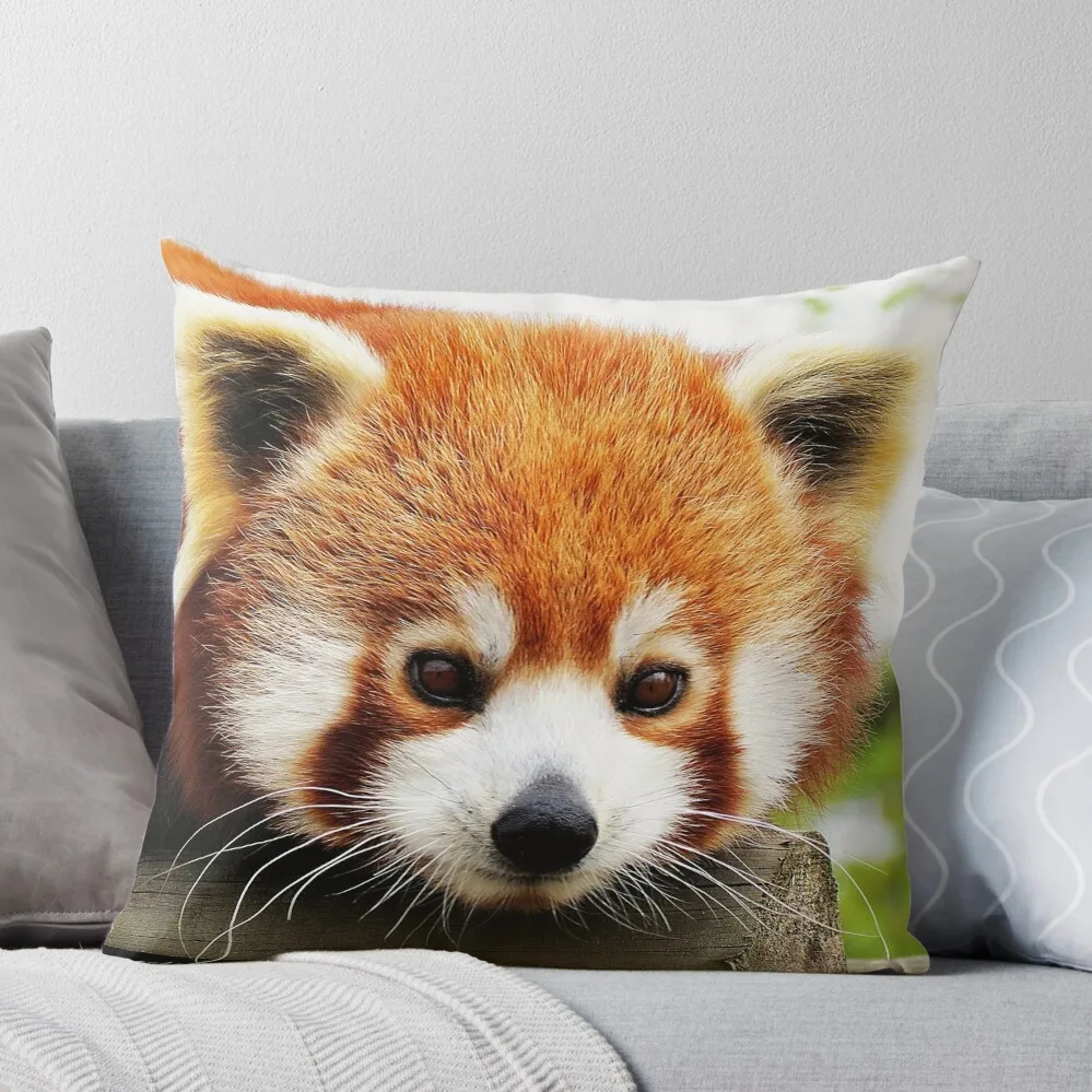 

Red Panda Throw Pillow pillow pillowcase Sitting Cushion Christmas Covers