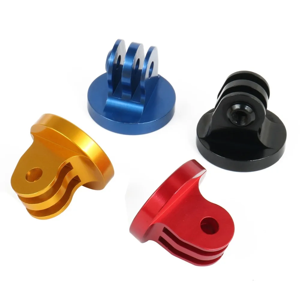 Für gopro stativ halterung adapter gewinde adapter cnc aluminium legierung für go pro hero 13 12 11 10 9 dji action kamera zubehör – Detail 2