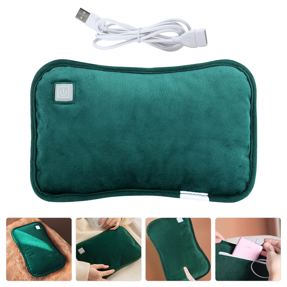 Collapsible Water Bottles Waterless Hand Warmer Warming Hot Bag Chargeable Electric Rechargeable Stomach Heating USB