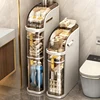 Bathroom Storage Cabinet Installation-Free Toilet Drawer Closestool Crevice Rack Ultra Narrow Kitchen Organizer Rack Shelves 1