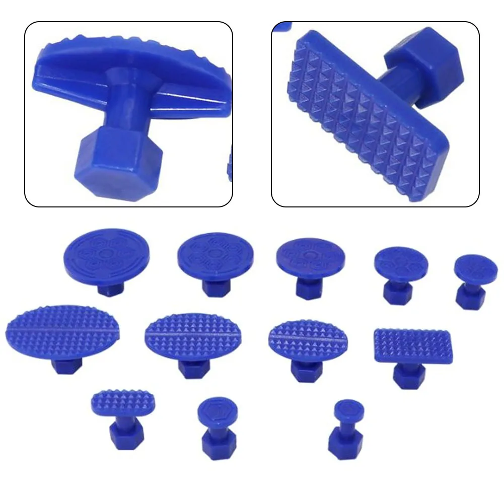 

Car Dent Repair Tools 10x Pulling Tabs Auto Body Sheet Metal Paintless Bump Removal Pulling Blue Tabs