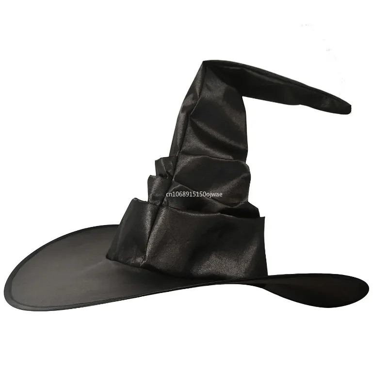 Halloween Witch Hat Wide Brimmed Reusable