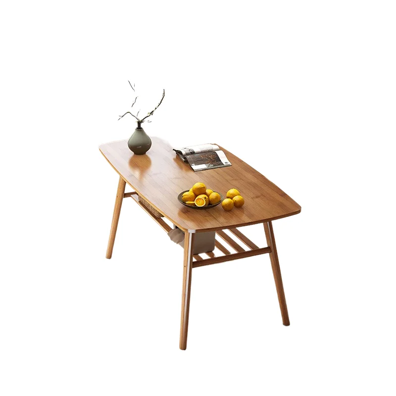 Coffee Table for Living Room Balcony Tea Table, Home Modern Center Table with Storage