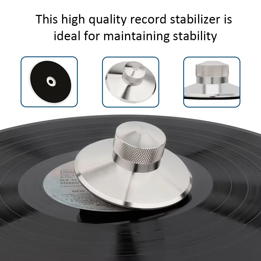 Plattengewicht Vinyl Disc Stabilizer Drehscheibe Turntable Record Weight Clamp e