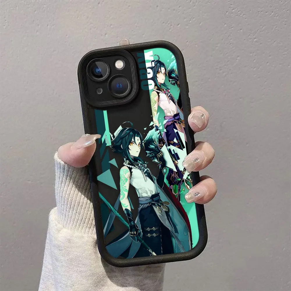 Genshin Impact Miko Xiao Artistry Phone Case