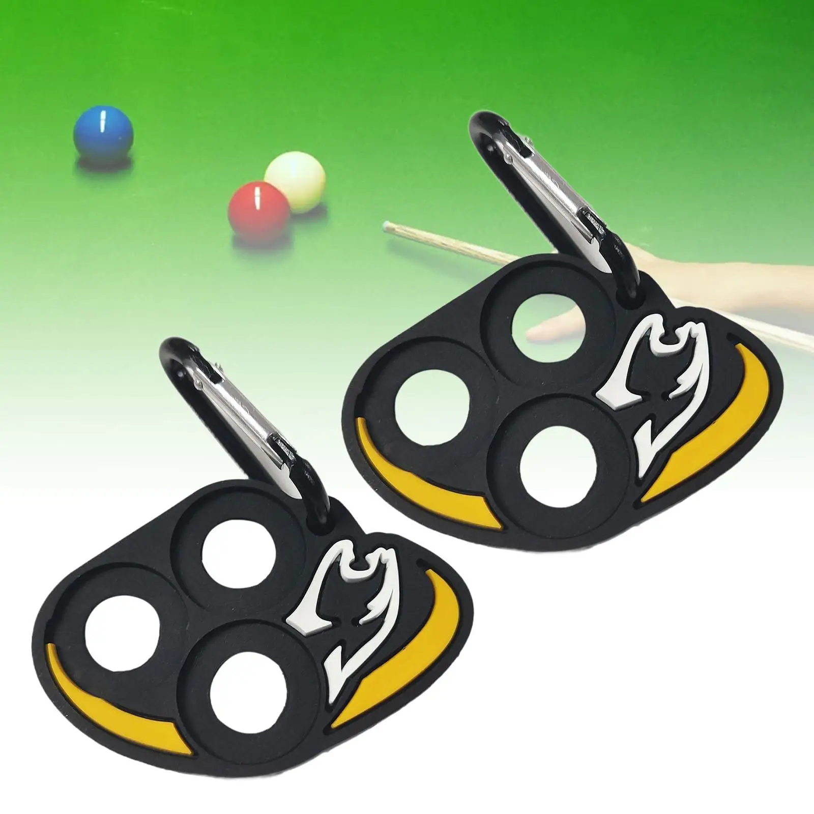 2x Pool Cue Joint Thread Protector Holder Storage for Bag Hanging Pool Table