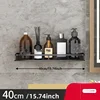 Space Aluminum Bathroom Rack, Wall-Mounted Shower Rack, Bathroom Hanging Plate, Bathroom Accessories 4