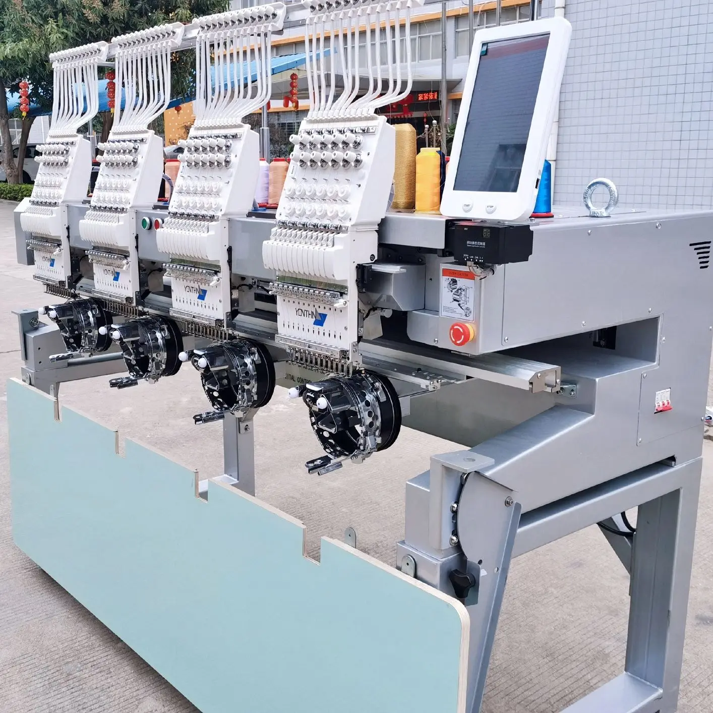 Yonthin-tajima-4-head-monogram-machine-available-in-all-sizes-cap ...