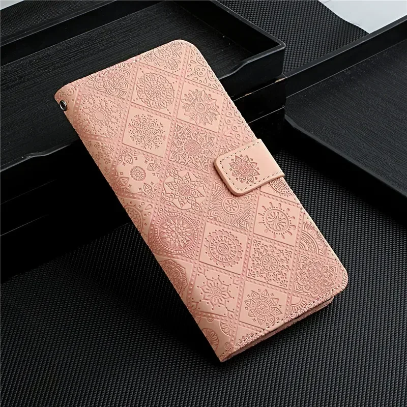 Leather Wallet Phone Case - Elegant and Durable Cover with Card Slots and Magnetic Closure