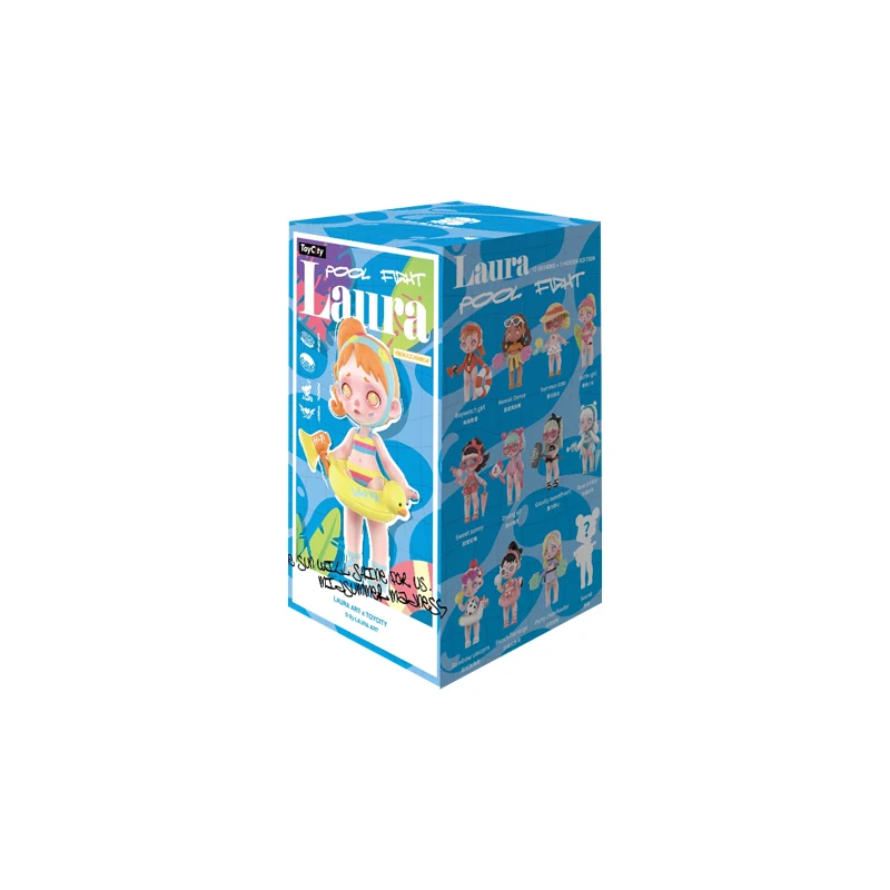 Original Laura Pool Party Series Mystery Blind Box Kawaii