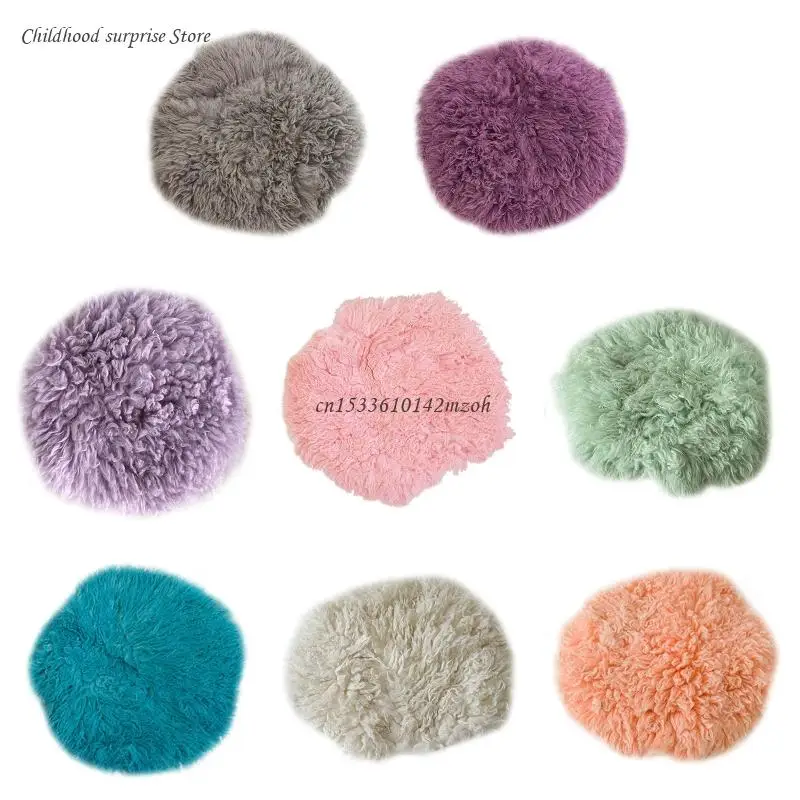 

Newborn Photography Props Blanket Wool Mat Wrap Background Baby Photo Fotografia Accessories Dropship