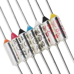 Universal Thermal Fuse 250V, 10A/15A, 65°C - 300°C Temperature Range - 280C (100pcs)