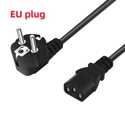 Universal Power Supply with Fuse - Heavy Duty 3 - Pin Extension Cable, 1.2m, 500W (EU Plug)